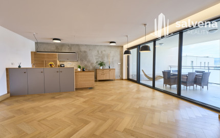 Luxusný byt 114 m² elegancie + terasa 22,5 m² s panorámou
