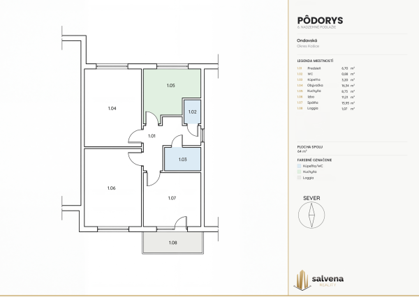 3- Izbový Byt , Košice-Terasa, 3 Nepriechodné izby