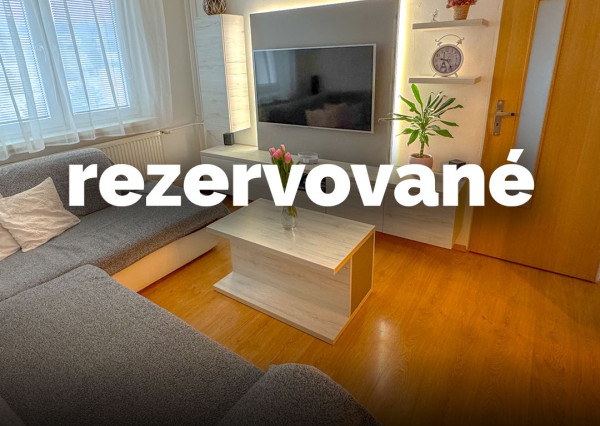 -REZERVOVANÉ- 2,5 -izbový byt + loggia, Ďumbierska - Sekčov