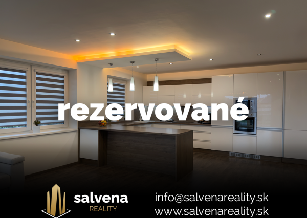 --- REZERVOVANÝ--- PRIESTRANNÝ 4-IZBOVÝ BUNGALOV
