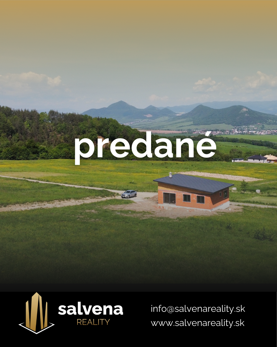 Rodinný dom s výhľadom na Slanské vrchy – obec Okružná