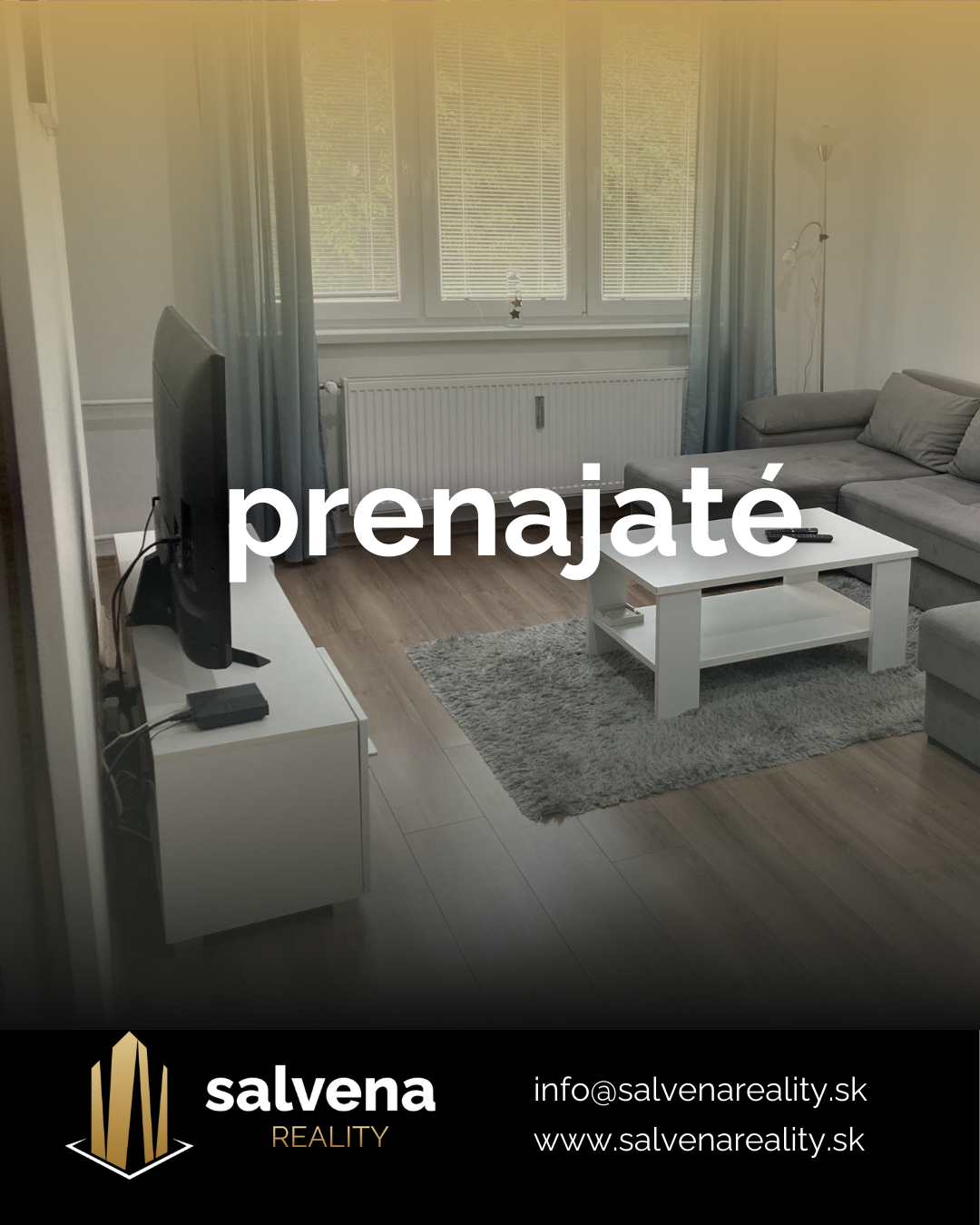 Zrekonštruovaný 2-izbový byt na prenájom v tichej lokalite