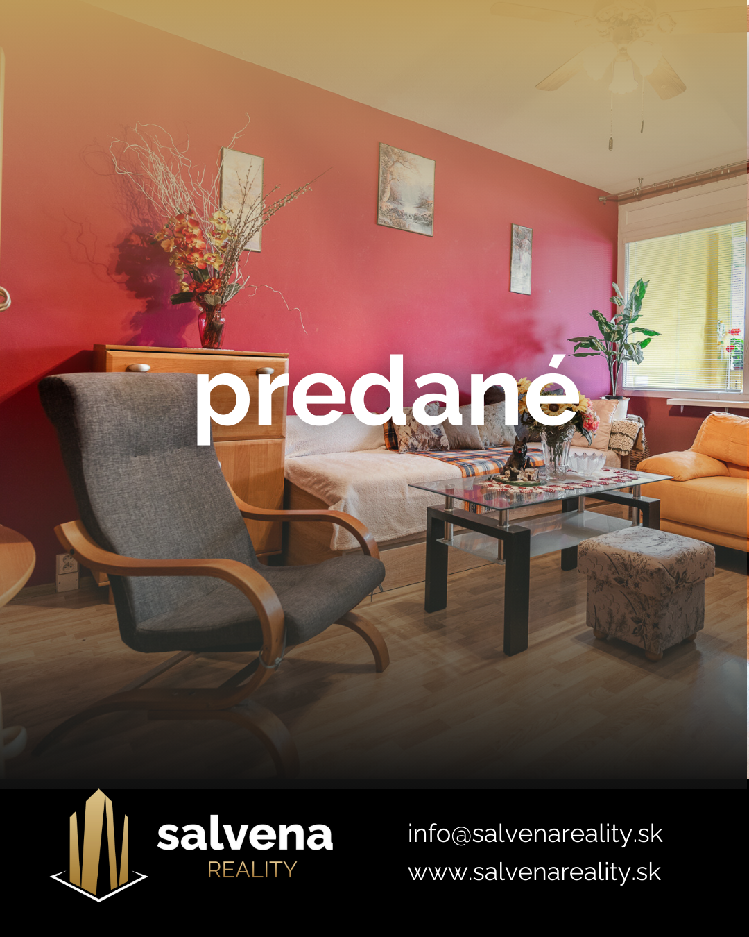 4 -izbový byt 88 m² + loggia, Popradská - Sekčov