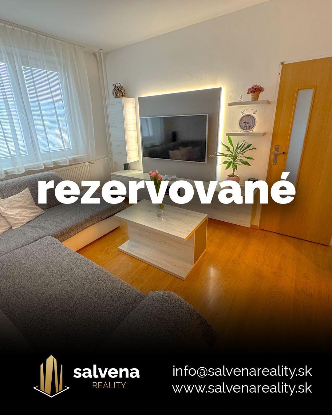 -REZERVOVANÉ- 2,5 -izbový byt + loggia, Ďumbierska - Sekčov